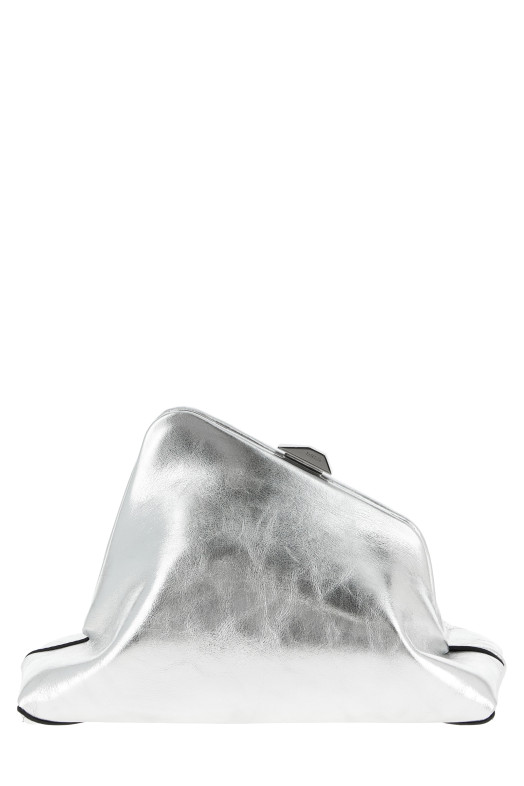 'Day Off Small' clutch Silver