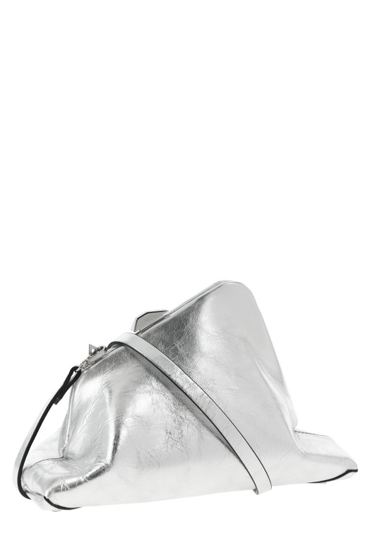 'Day Off Small' clutch Silver