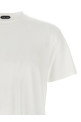 Logo embroidery t-shirt White