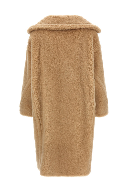 'Tedgirl - Teddy Bear Icon' coat Beige