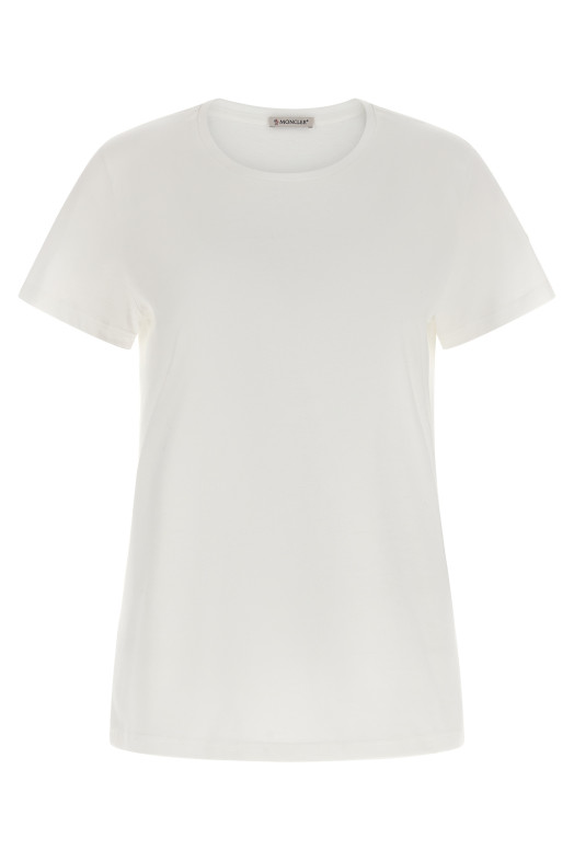 Logo patch t-shirt White