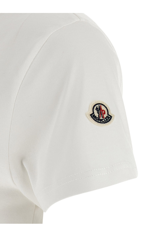 Logo patch t-shirt White