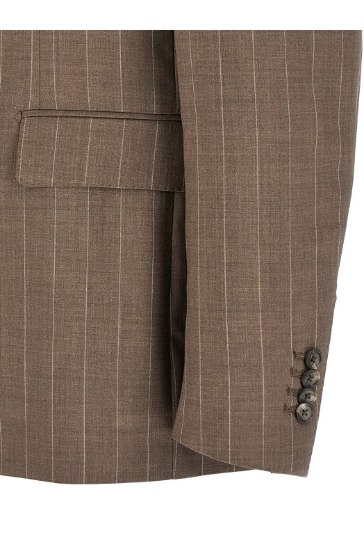 'Vesuvio' dress Brown