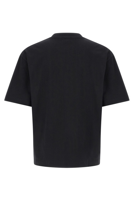 'Big Bookish Skate' T-shirt Black-grey