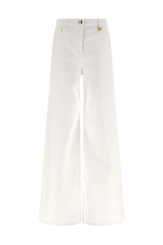 Palazzo jeans White