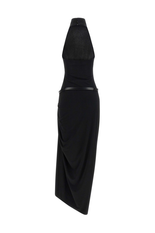 'Suspended Halterneck' dress Black