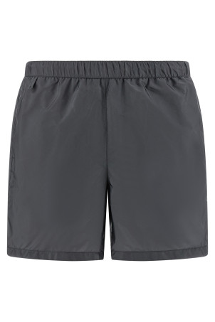 Re-nylon feather swimsuit Gray