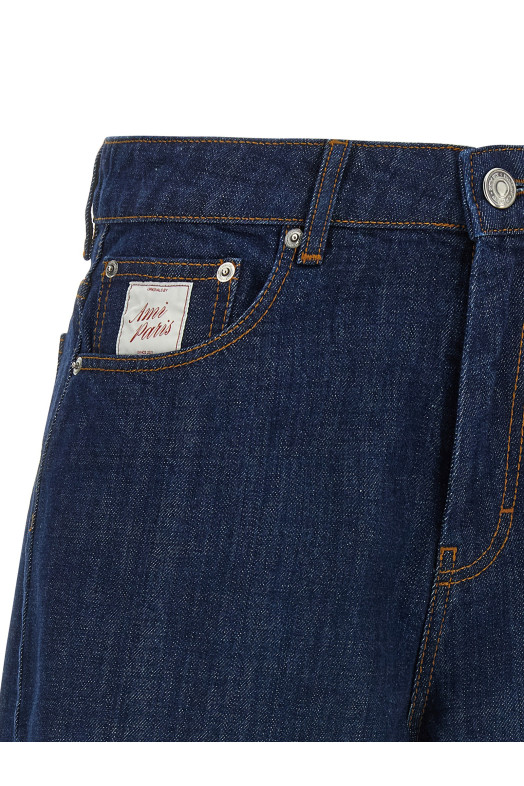 'Ami Paris Heritage Label' bermuda shorts Blue