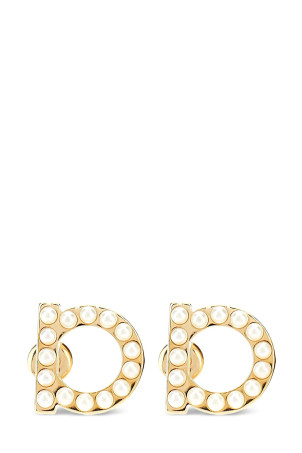 'Gancini' earrings Gold