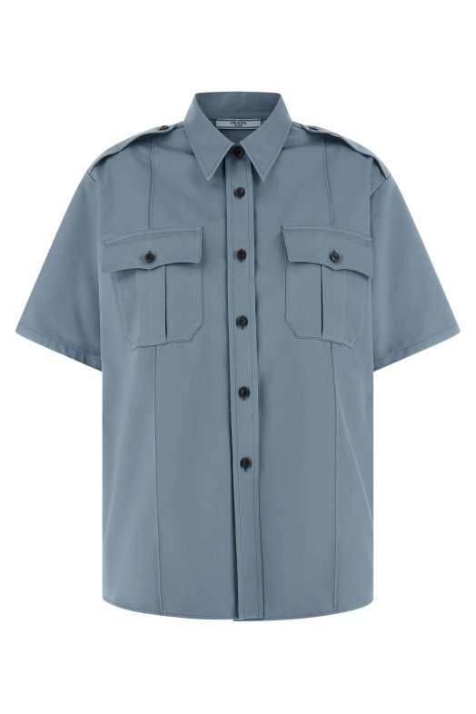 Chinoshirt BLUE