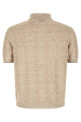 Operated ribbed shirt Beige