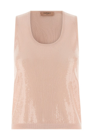 Sequin top Pink