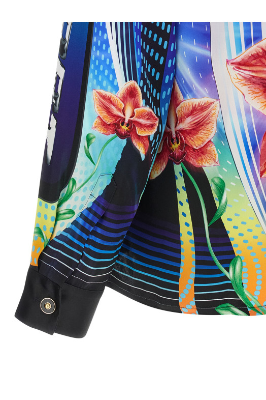 'Orchid Racer' shirt Multicolor