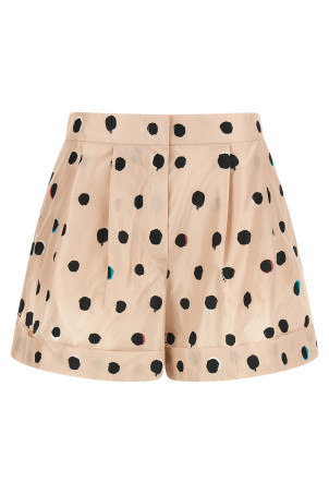 'Falena Dots' shorts Pink