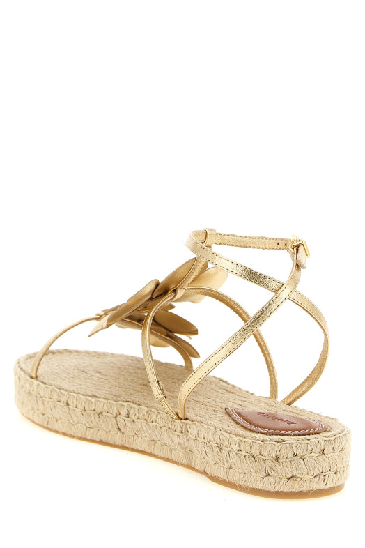 'Orchid' sandals Gold