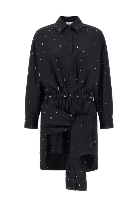 Double chemisier dress Black