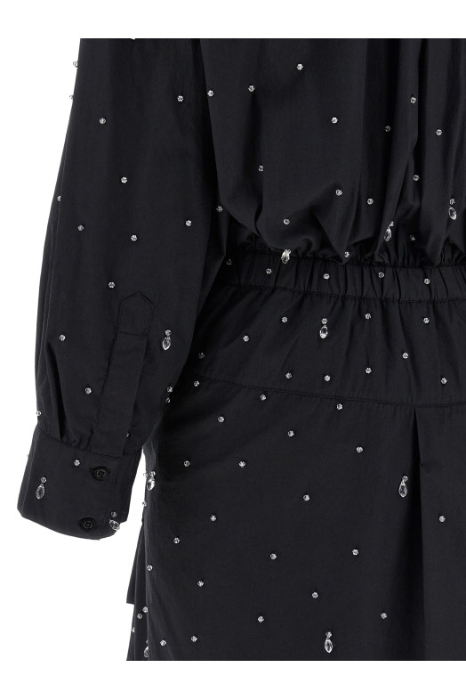 Double chemisier dress Black