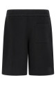 Embroidered logo bermuda shorts Black