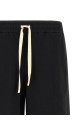 Embroidered logo bermuda shorts Black