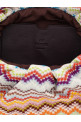 'zig zag lurex' shoulder bag Multicolor