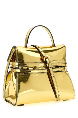 'Tie Me' handbag Silver