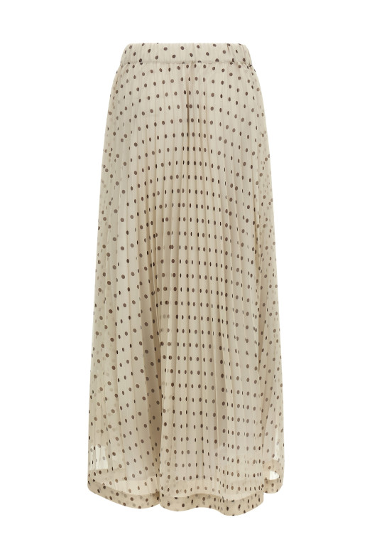 'Pallina' skirt Beige