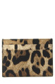 Animal print card holder Multicolor