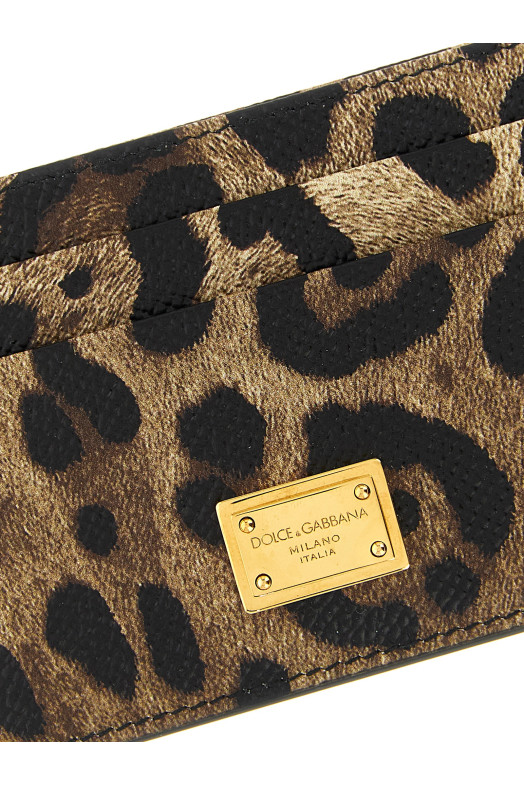 Animal print card holder Multicolor