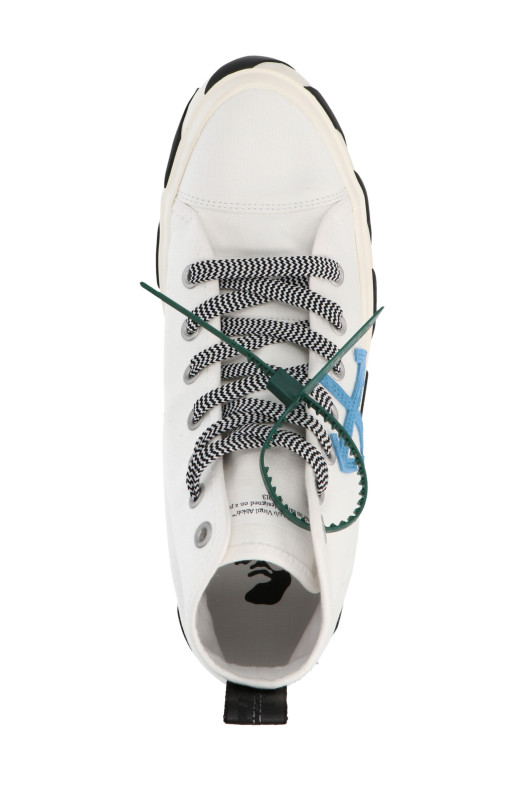 'Mid Top Vulcanized’ sneakers White