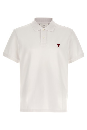 'Ami de coeur' polo shirt White