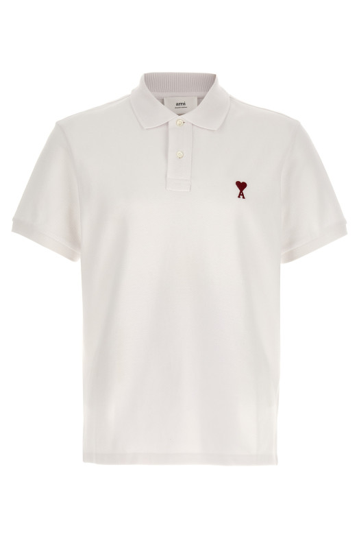 'Ami de coeur' polo shirt White
