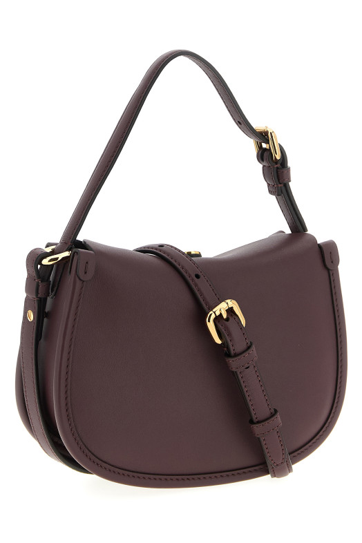 'Pony' small crossbody bag Bordeaux