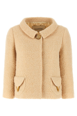 Blazer Valentino Garavani in Tweed White