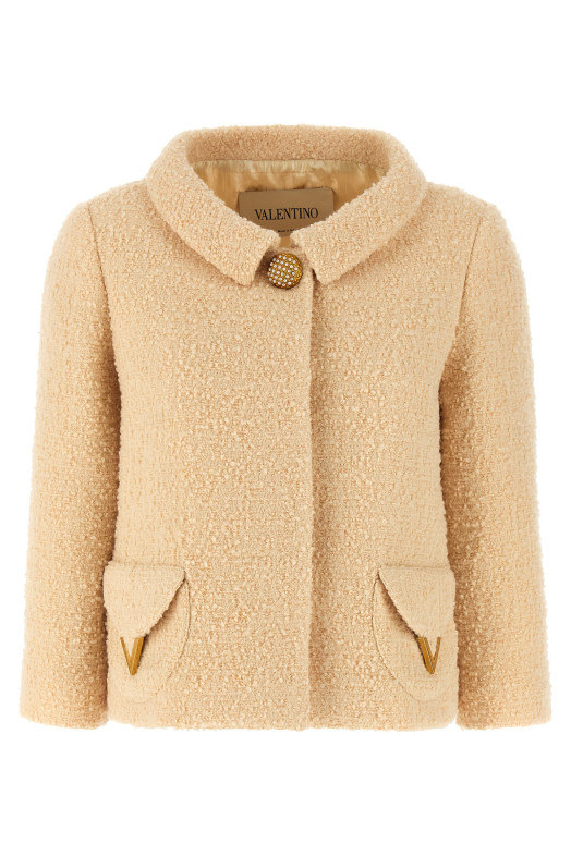 Blazer Valentino Garavani in Tweed White