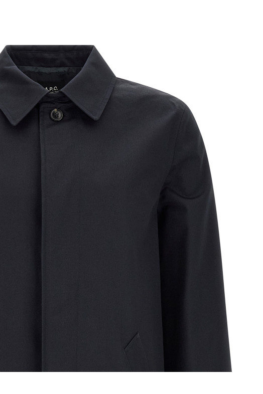 'Mac Ville' trench coat Blue