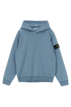 Malfilé cotton hoodie BLUE