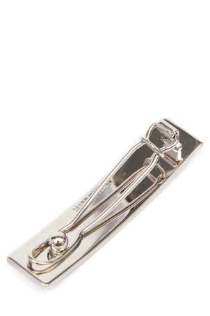 'Numeric' hair clip Silver