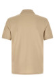 Piqué polo shirt Beige