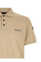 Piqué polo shirt Beige