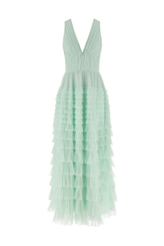 Tulle dress Green