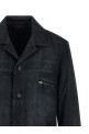 Suede jacket Blue