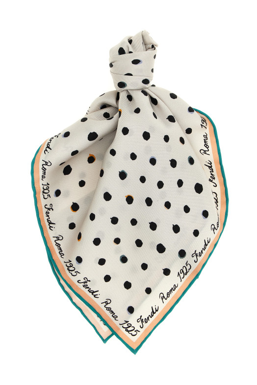 'Fendi' scarf Black-grey