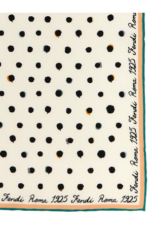 'Fendi' scarf Black-grey