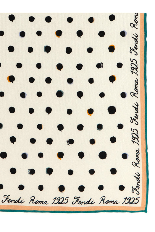 'Fendi' scarf Black-grey