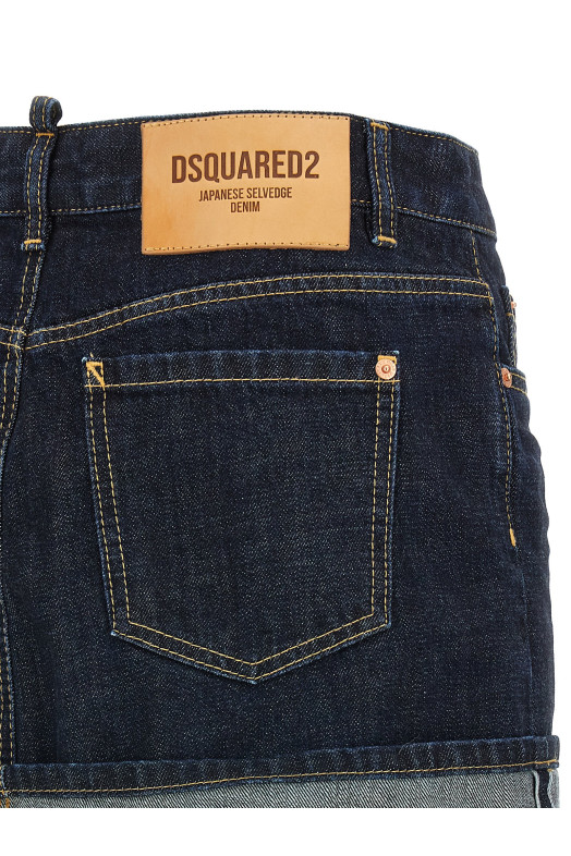 'Cimosa Authentic Japanese Denim' skirt Blue
