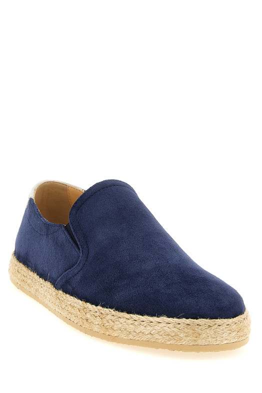 Suede espadrilles Blue