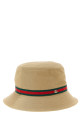 Web Tape bucket hat  Beige