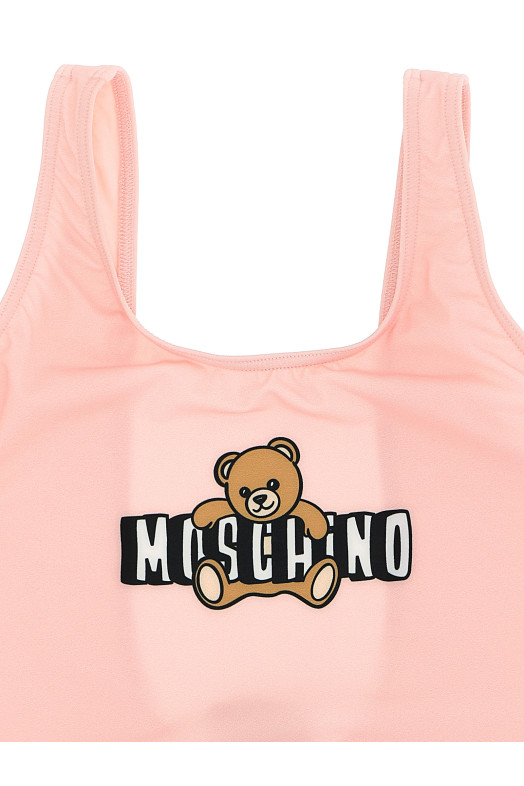 'Moschino Teddy Bear' one-piece swimsuit Pink