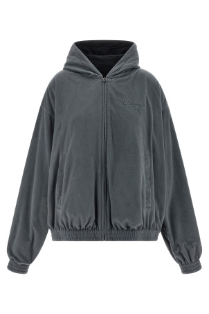 'Cursive' reversible jacket Multicolor