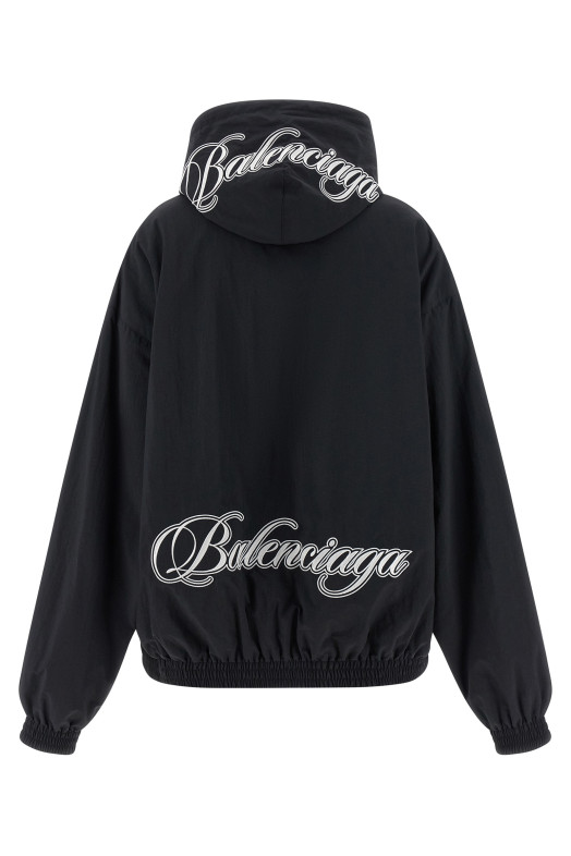 'Cursive' reversible jacket Multicolor